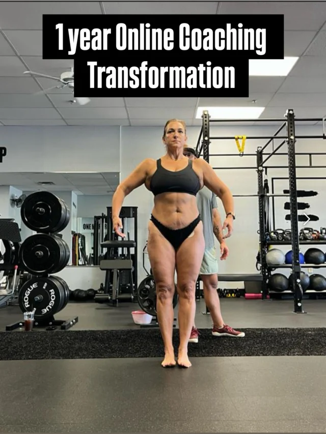 🔥 1 Year Online Coaching Transformation 🔥  This is my client Darami, and we’ve been working together 100% online for just over a year. Her results didn’t come from a magic program—they came from consistency, trust, and communication.  Here’s what made the difference:
 ✅ Weekly check-ins to track progress and adjust as needed ✅ Tracking her nutrition so we could fuel her goals, not guess ✅ Most importantly…she communicated. Online coaching only works when you and your coach are a team.  Her hard work speaks for itself 👏  If you’re ready to get results like this with a plan built around YOU, my online coaching spots are open.  👉 DM me “COACH” and let’s start building your transformation.